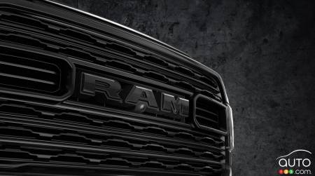 The 2020 Ram Heavy Duty Limited Black, grille